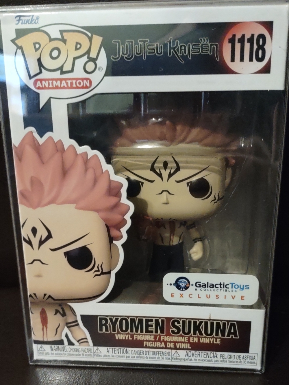 Funko Pop! Animation Ryomen Sukuna – With Collectors Box
